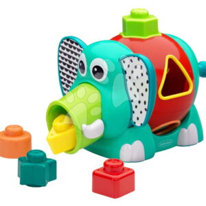 Slon s vkládacími tvary Jumbo Shape Sorter Infantino s pohyblivýma ušima od 12 měsíců