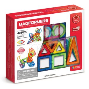 Stavebnice magnetická Pokročilá Basic 3D Magformers 42 dílů