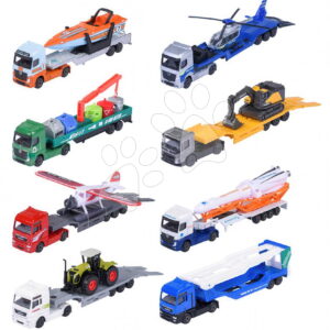 Transportér městský City Transporter Majorette kovový s pohyblivými částmi 20 cm délka různé druhy
