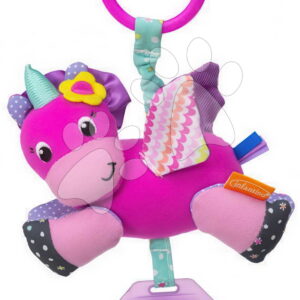 Vibrující jednorožec Unicorn Rattle Infantino s kousátkem od 0 měsíců