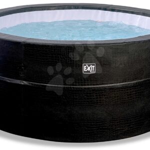 Vířivka Leather Premium Whirpool Exit Toys 120 vzduchových trysek 184*73 cm černá od 6 let