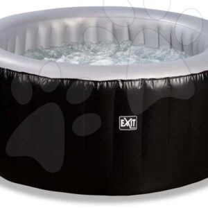 Vířivka Silver Classic Whirpool black Exit Toys 140 vzduchových trysek kulatá průměr 204 cm černá od 6 let