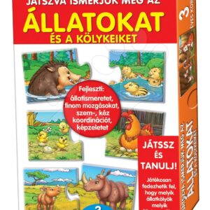 Dohány naučná hra zvířata a mláďata 636