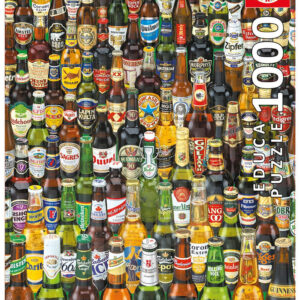 Educa Puzzle Beers 1000 dílků 12736 barevné