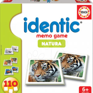 Educa dětské pexeso Natura zvířata 110 ks 14783
