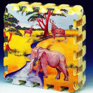 Lee pěnové puzzle Pop Out Animals 6 dílů PN100
