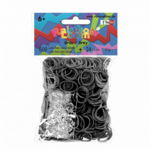 Rainbow Loom dětské gumičky 20877 šedé