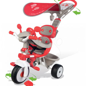 Smoby tříkolka Baby Driver Confort 434208 červená