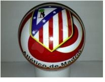 Unice míč Atlético Madrid 2565 červeno-bílý