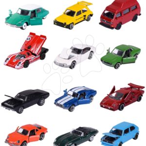 Autíčka Vintage Assortment Majorette kovová otevíratelná 7