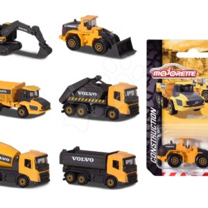 Autíčko stavební Volvo Construction Edition Majorette s pohyblivými částmi 7