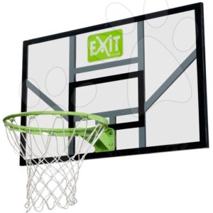 Basketbalová deska s košem Galaxy basketball backboard Exit Toys transparentní polykarbonát