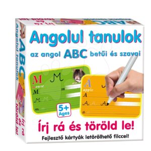 Dohány Naučná hra Piš a smaž Učíme se psát anglická slova na kartách 507