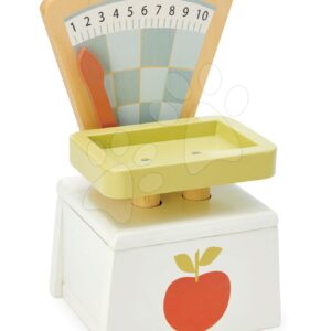 Dřevěná váha Market Scales Tender Leaf Toys na vážení potravin