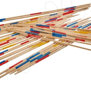 Dřevěné mikádo Outdoor Eichhorn barevný bambus 41 tyčinek 50 cm dlouhé