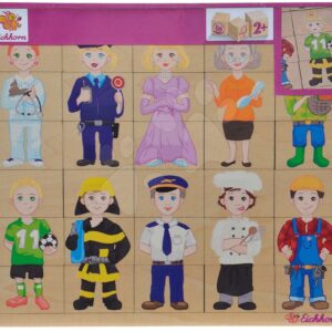 Dřevěné puzzle povolání Lift Out Puzzle Eichhorn 31 dílů od 24 měsíců