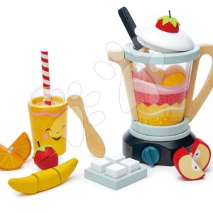 Dřevěný mixér Fruity Blender Tender Leaf Toys s kelímkem
