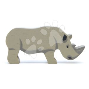 Dřevěný nosorožec Rhinoceros Tender Leaf Toys stojící