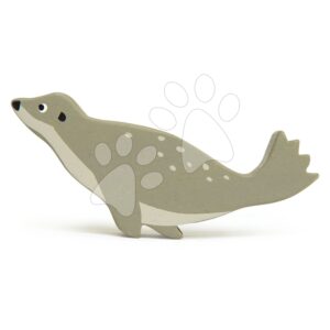 Dřevěný tuleň Seal Tender Leaf Toys