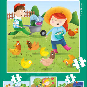 Educa dětské puzzle Zvířátka na farmě 17145