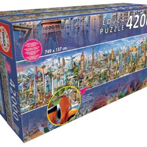 Educa puzzle Around the world 42000 dílků 17570