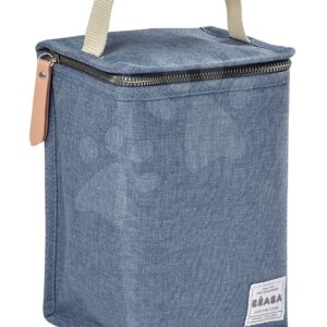Izotermický obal Beaba Heather Blue pro dózy na jídlo modré