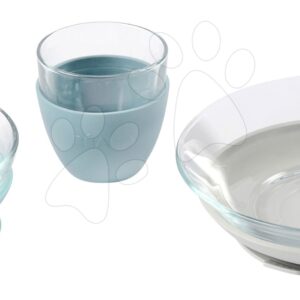 Jídelní sada ze skla Duralex Jungle Glass Meal Beaba z vysoce kvalitního temperovaného materiálu od 4 měs
