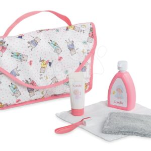Kosmetická taštička Baby Care Mon Grand Poupon Corolle se 6 doplňky pro 36-42 cm panenku od 24 měs
