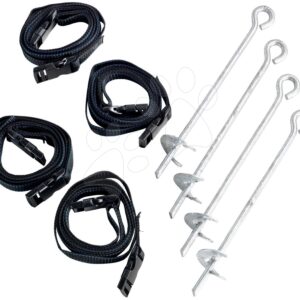 Kotvící sada pro trampolíny Trampoline Anchor Set Exit Toys ocelová 4 kusy