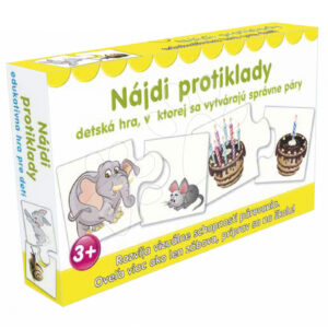 Naučná společenská hra Najdi protiklady Dohány maďarská verze