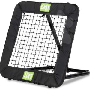 Odrazová síť fotbalová Kickback rebounder Exit Toys střední polohovatelná ocelový rám 84*84 cm