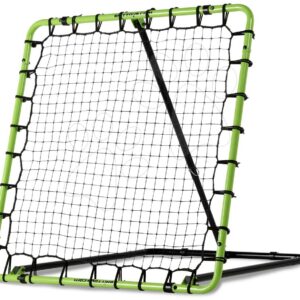 Odrazová síť fotbalová Tempo multisport rebounder Exit Toys polohovatelná ocelový rám 120*120 cm