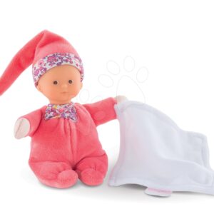 Panenka Minirêve Mon Doudou Corolle Floral Bloom s hnědýma očima 16 cm od 0 měs