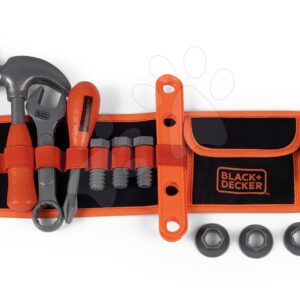 Pracovní opasek Black&Decker Tools Belt Smoby 44 cm délka se 14 doplňky