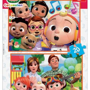 Puzzle Cocomelon Educa 2 x 20 dílků od 4 let