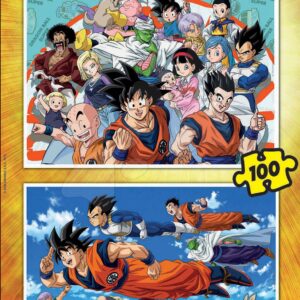 Puzzle Dragon Ball Super Educa 2 x 100 dílků od 6 let