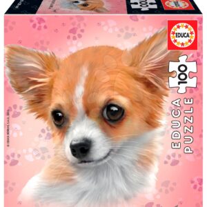 Puzzle Mini Box Chihuahua Educa 100 dílků od 6 let