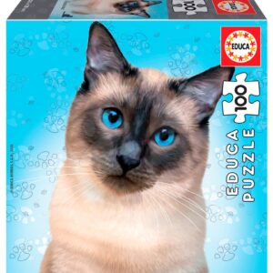 Puzzle Mini Box Siamese Educa 100 dílků od 6 let