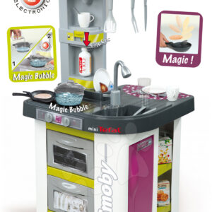 Smoby elektronická kuchyňka pro děti Tefal Studio Bubble 311027 fialová