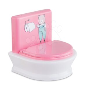 Splachovací záchod Interactive Toilet Mon Grand Poupon Corolle pro panenky 36-42 cm