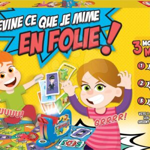 Společenská hra Devine Ce Que Je Mime En Folie! Educa francouzsky
