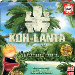 Společenská hra Koh Lanta Thajský tajemný ostrov Educa pro 2–4 hráče