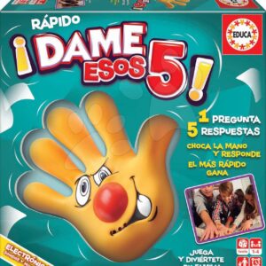 Společenská hra Rapido Dame Esos 5 Educa španělsky pro 1–4 hráče od 6 let