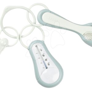 Toaletní sada pro miminko Personal care Beaba Baby Green Blue hřeben/kartáč