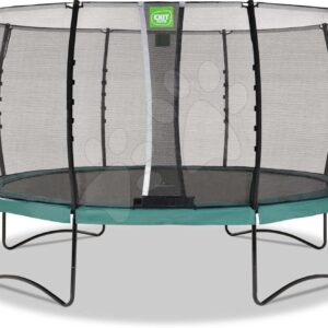 Trampolína s ochrannou sítí Allure Classic Exit Toys průměr 427 cm zelená