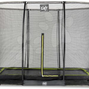 Trampolína s ochrannou sítí Silhouette Ground Exit Toys přízemní 214*305 cm černá