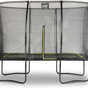 Trampolína s ochrannou sítí Silhouette trampoline Exit Toys 214*305 cm černá