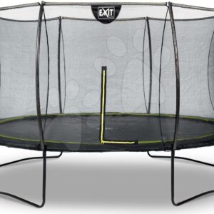 Trampolína s ochrannou sítí Silhouette trampoline Exit Toys kulatá průměr 366 cm černá