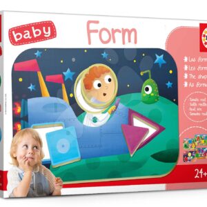 Vkládací hra pro nejmenší Baby Form Educa Učíme se tvary a barvy od 24 měsíců