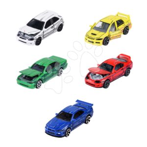 Autíčka Japan Series 5 Pieces Giftpack Majorette kovová s odpružením délka 7